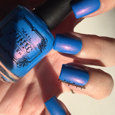 Tonic Polish I Pink You Blue Me Off swatch