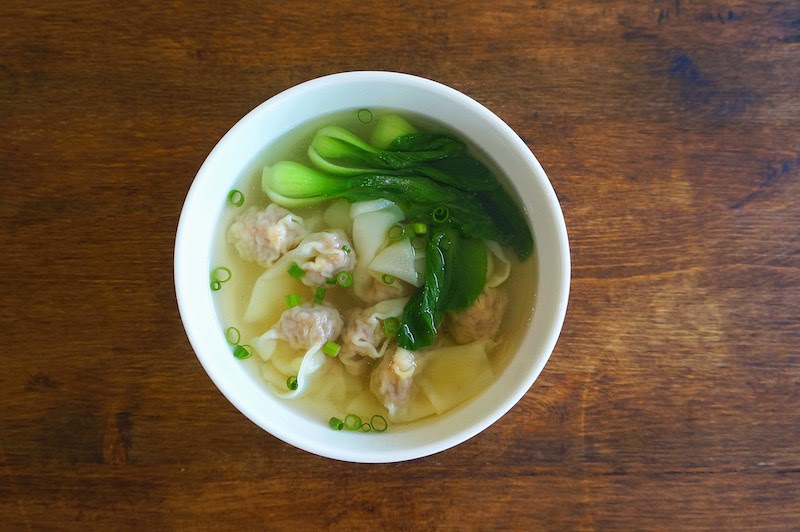 Pork And Shrimp Wonton Soup