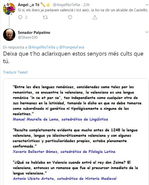 valencià, Jaime I, senador Palpatine