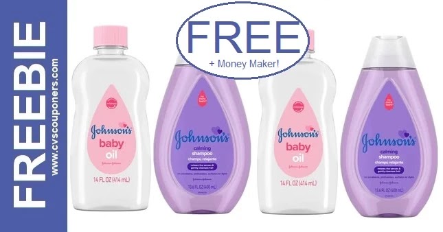 FREE Johnson's Baby Product CVS Deals