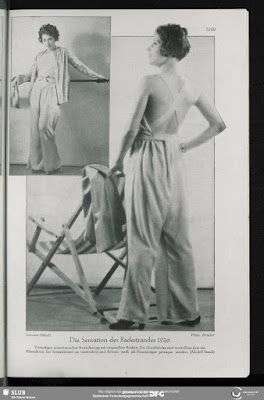 Tamara Matul modeling hat in Das Magazine, September 1930