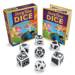 Componentes de Story Time Dice the board game