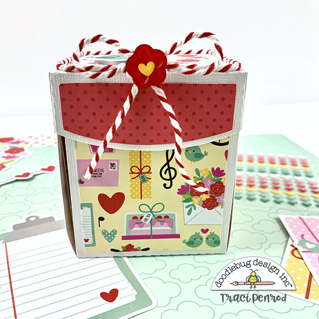 Love Notes Valentine's Day Pocket Explosion Box