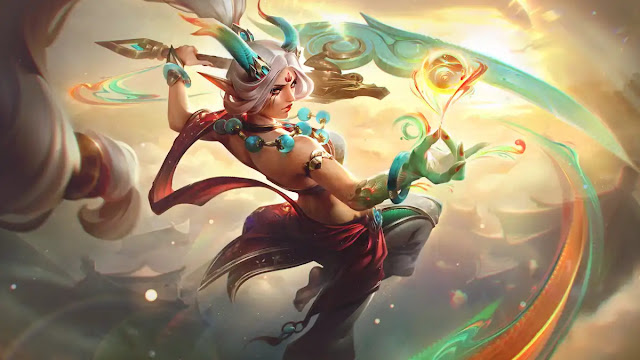 Heavenscale Diana splash art, league of legends heavenscale, lol heavenscale, heavenscale skins splash arts, , heavenscale skins splash art lol