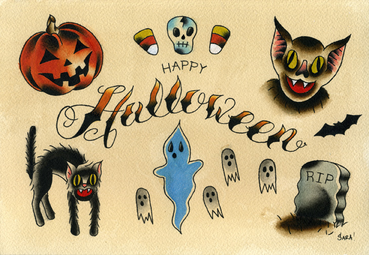  31 Halloween Tattoos From me the apprentice the whole month of October