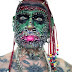 grandfather with face piercing ever (241 piercings)