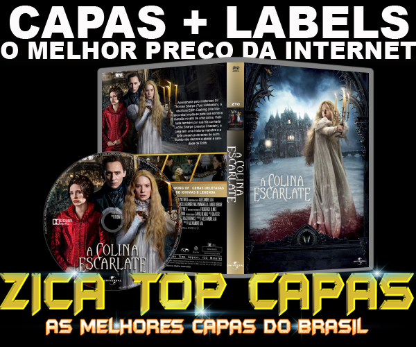 CAPA DO DVD - A COLINA ESCARLATE - LABEL - 2016