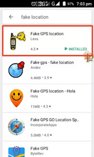 Mobile ki GPS location kese badle.