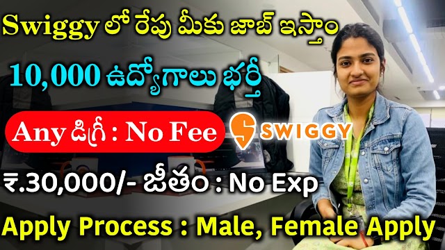 Swiggy Work from Home Jobs Recruitment 2023 | Latest Part Time Jobs 2023