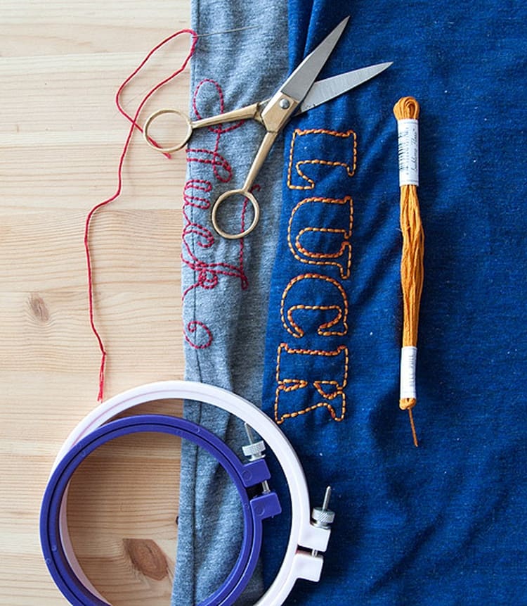 Backstitch Embroidery Tutorial