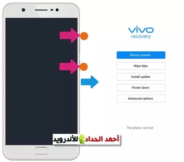 شرح تفليش VIVO Y20i