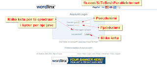 WordLinx - Login