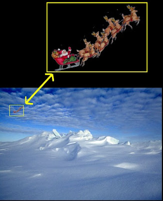 UFO Over North Pole