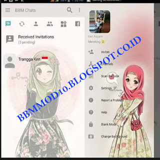 DOWNLOAD BBM MOD HIJAB V3.3.1.24 FULL DP, EXTRA FITUR APK TERBARU