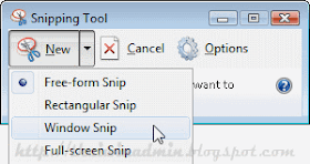 Snipping Tool Mode