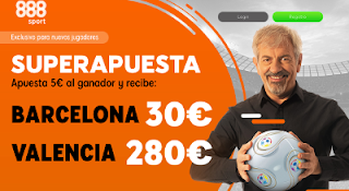 888sport superapuesta Barcelona vs Valencia 2 febrero 2019