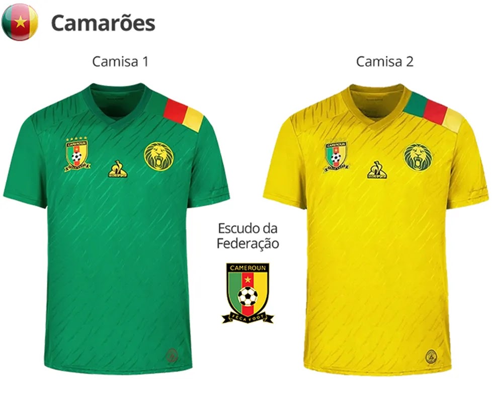 Camarões para a Copa do Mundo 2022