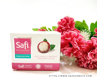 Review Safi White Natural Brightening Cream Mangosteen Extract