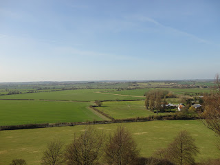 The view to Milton Keynes from Sharpenhoe Clappers