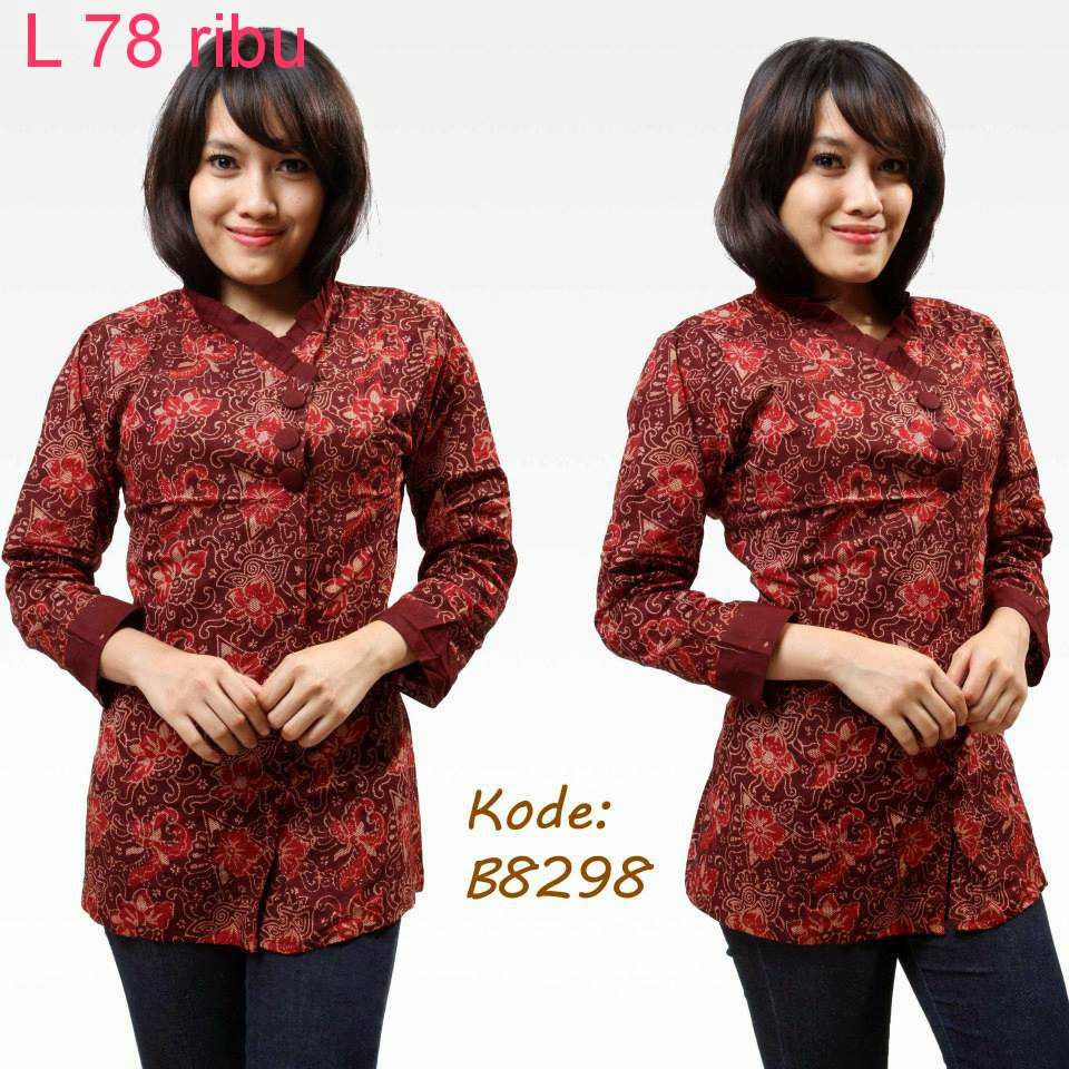 Macam Macam Model Baju Batik Wanita Model Baju Batik