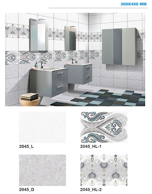 Digital Wall Tiles for Bathroom