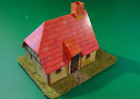 Papercut house from 5th edition starterbox - Front