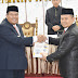  Sertijab Walikota Pariaman Berjalan Lancar, Gubernur Berharap Walikota dan Wakil Senantiasa Menjaga Kekompakan