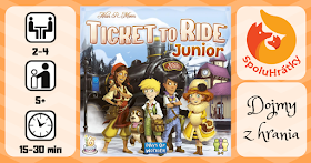 Recenzia detskej hry Ticket To Ride Junior na blogu www.spoluhratky.eu