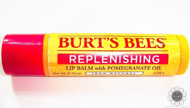 Burt`s Bees Philippines Lip Balms | Product Review and Top Picks - Replenishing Lip Balm with Pomegranate Oil - Ingredients (http://www.thegracefulmist.com/2016/10/Burts-Bees-Philippines-Natural-Lip-Balms-Products-Reviews-SampleRoomPh.html)