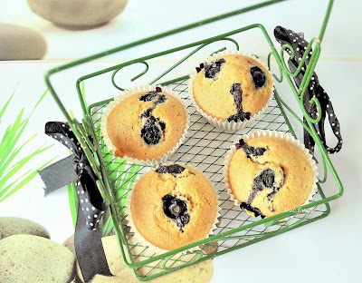 Muffins mit Blaubeeren