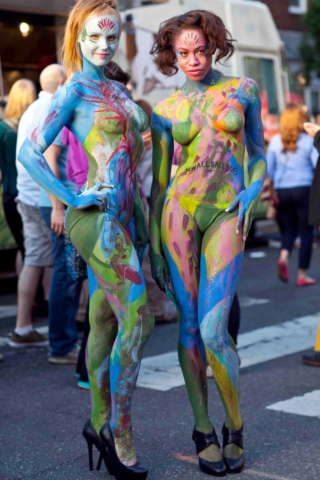 Street Gazing Street Gazing Body Paint Nude Art