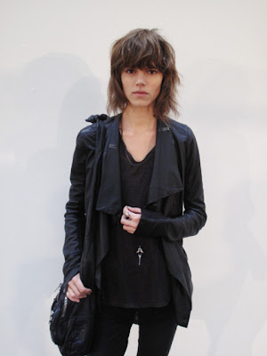 The Danish model Freja Beha Erichsen has an edgy look, a look that I could 