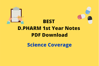 D Pharmacy 1st year notes PDF download