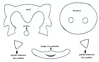 Sonic: Free Printable Mask Templates.