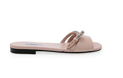 Prada Saffiano Leather Flats