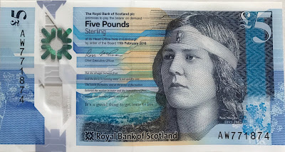 Scotland £5 banknote