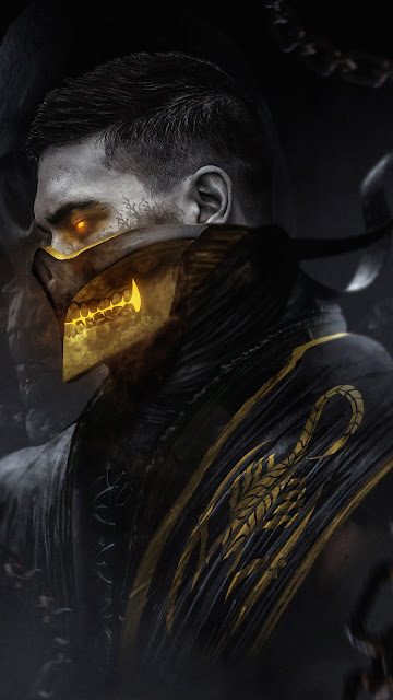 Scorpion Mortal Kombat Art 