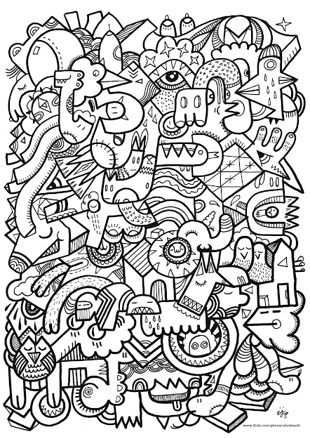 Coloring Pages Hard Geometric Coloring Pages  Kids Coloring Pages