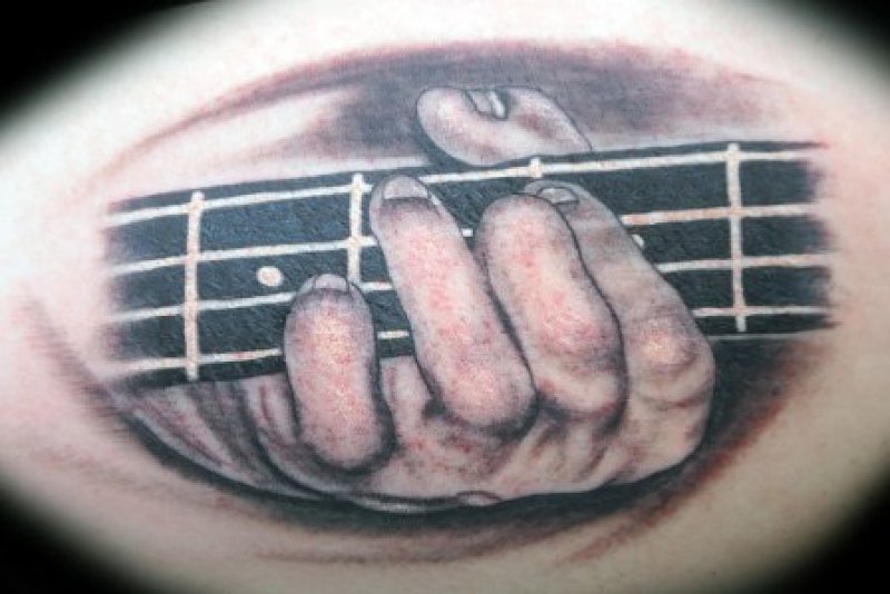 My Tattoo Designs: Bass Guitar Tattoos