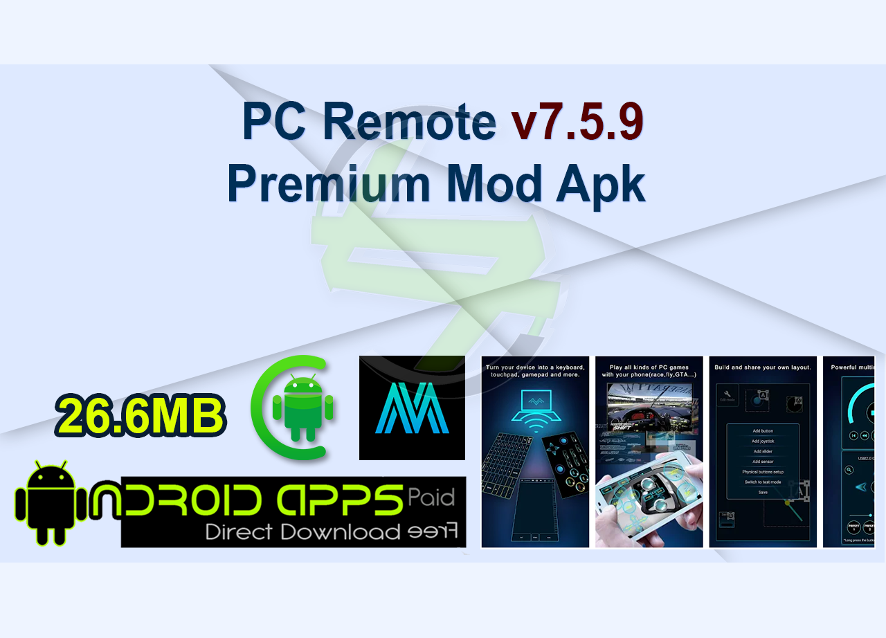 PC Remote v7.5.9 Premium Mod Apk