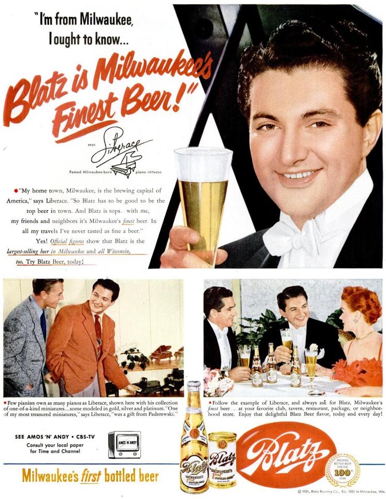 Sisco Vanilla Serves and Drinks: Blatz Beer Vintage Beer Ads