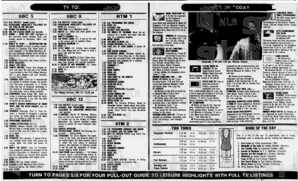 Jadual Siaran Tv3 Dalam Surat Khabar Metro