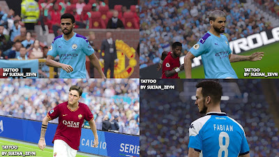 PES 2020 Tattoopack by Sultan_Zeyn