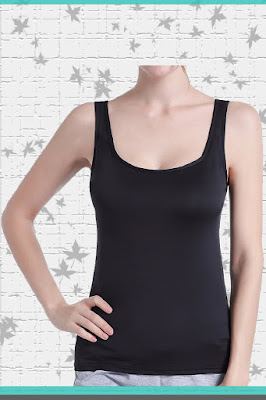 Camisole with built in padded bra