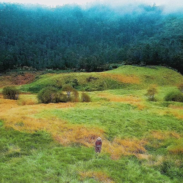 Enjoying the Peak of Dieng Plateau, Roof of Heaven in Indonesia