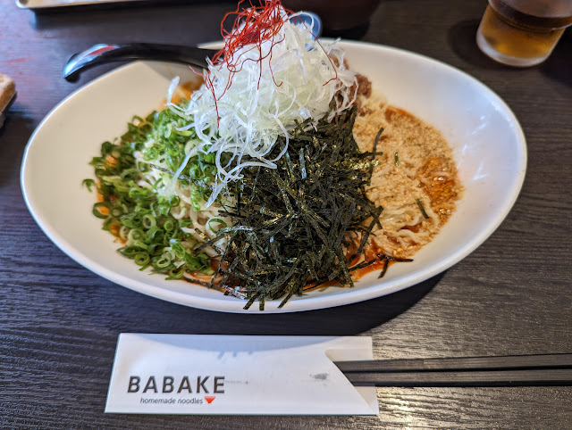 長崎市で食べたいおすすめグルメ！BABAKE 冷製汁なし担々麺！