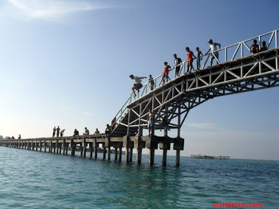 mitos jembatan cinta di pulau tidung