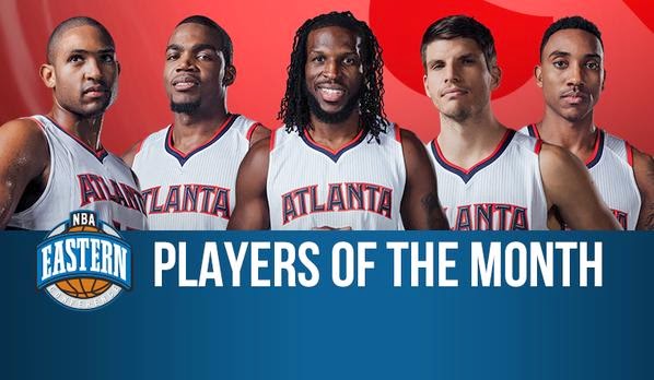 NBA Record: Atlanta Hawk's All Starting Five Name Eastern Conference Best Player's For The Month Of January