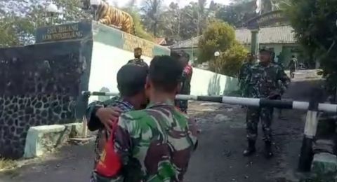 Preman serang markas TNI