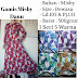 Gamis Misby Murah Terbaru Motif Daun Rp. 48.000 - Pusat Grosir Gamis Murah